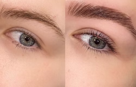 Méthode de fluffy brow par Brow tining - Révélation blog