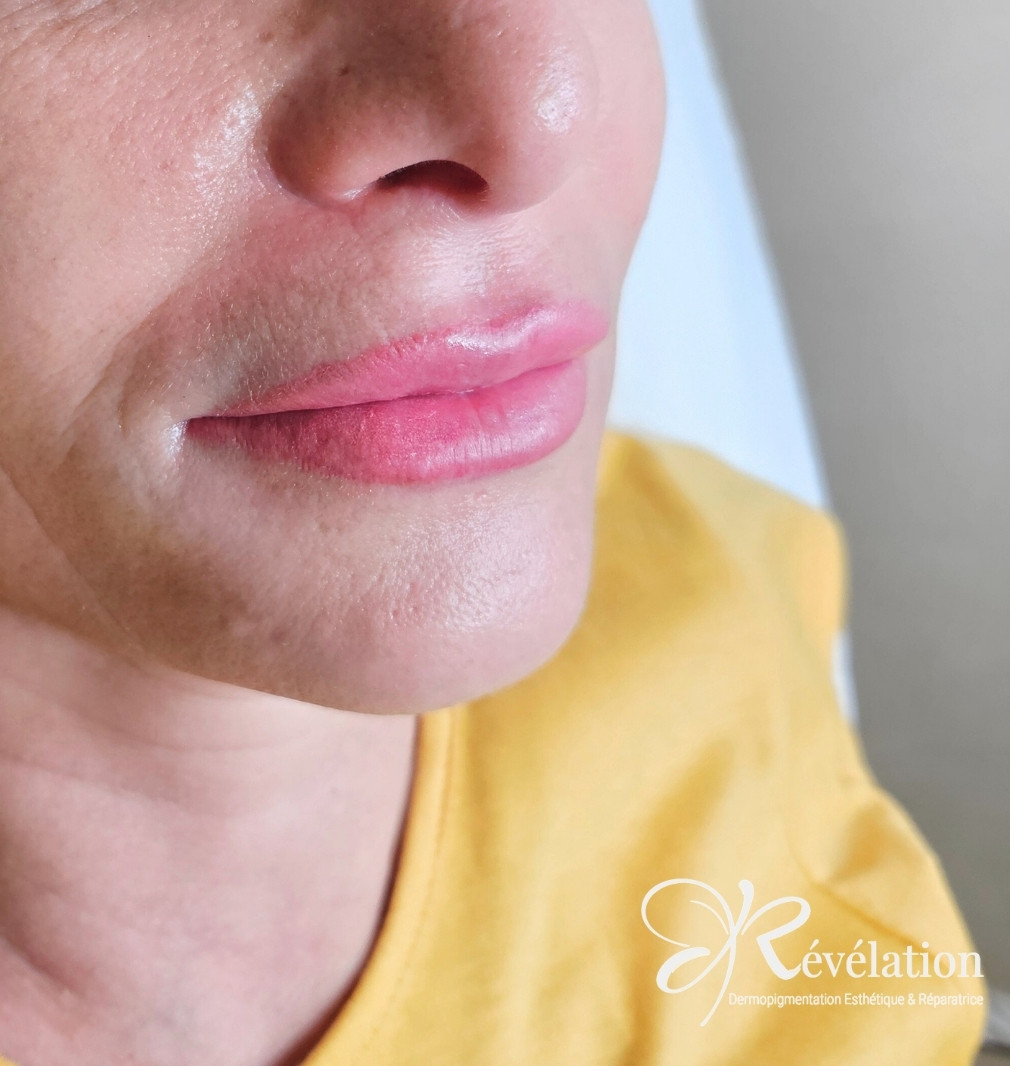 Maquillage permanent des lèvres